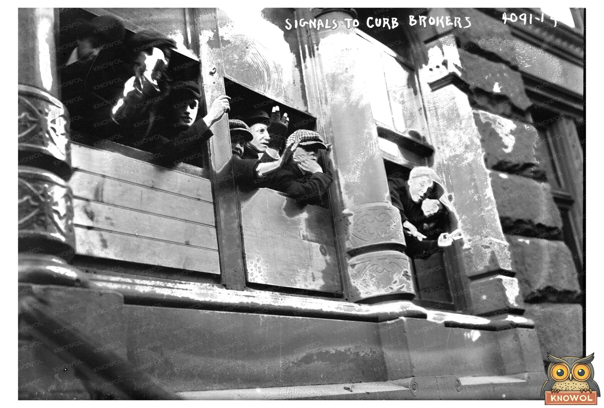 Early 20th Century Urban Life: Broker Signals