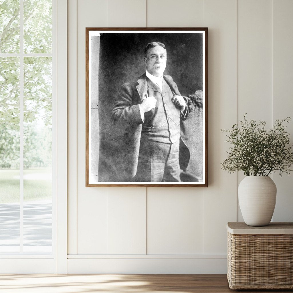 Historic Eugene Zimmerman Print, Vintage Art