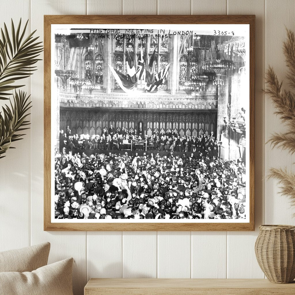 1914 London Summit: Leaders Confront Wars Onset