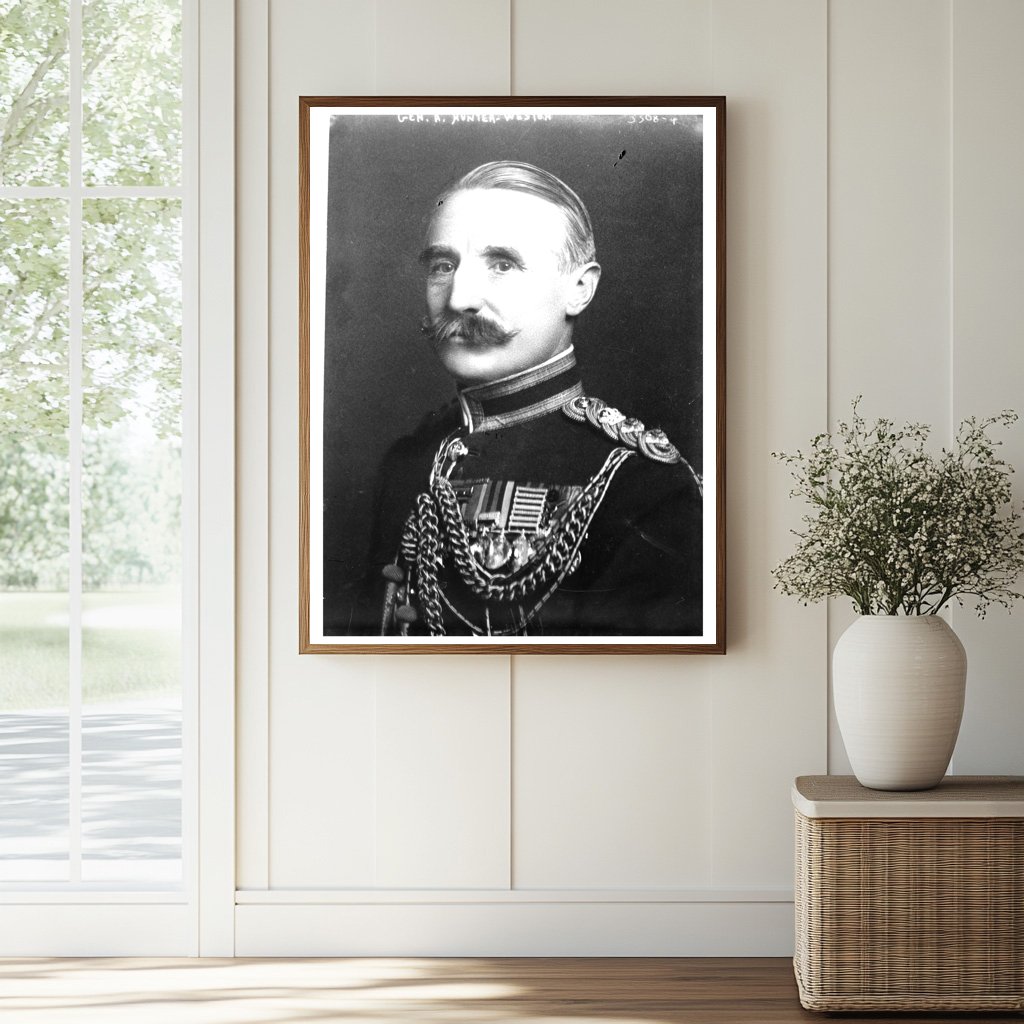 Historic Gen. A. Hunter-Weston Print, Vintage Art
