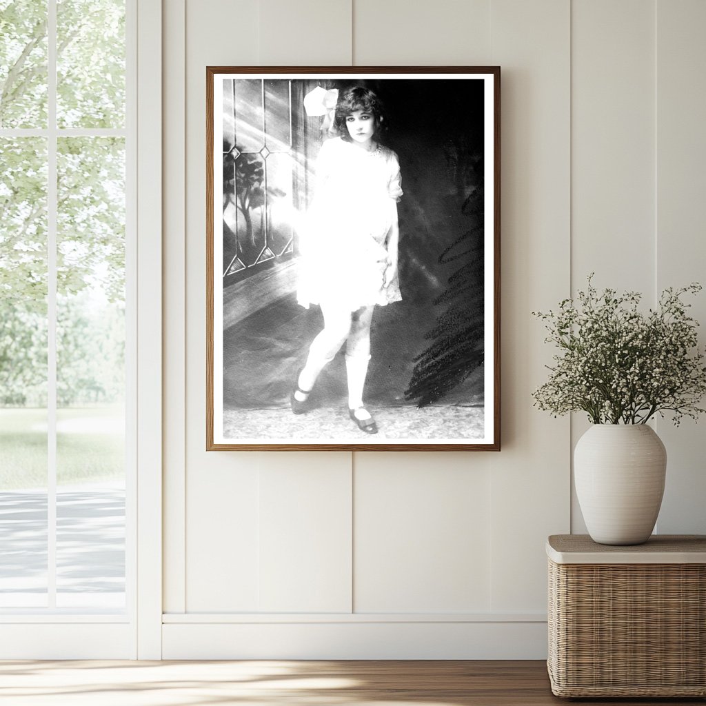 Historic Mrs. Charlotte Davies Print, Vintage Art