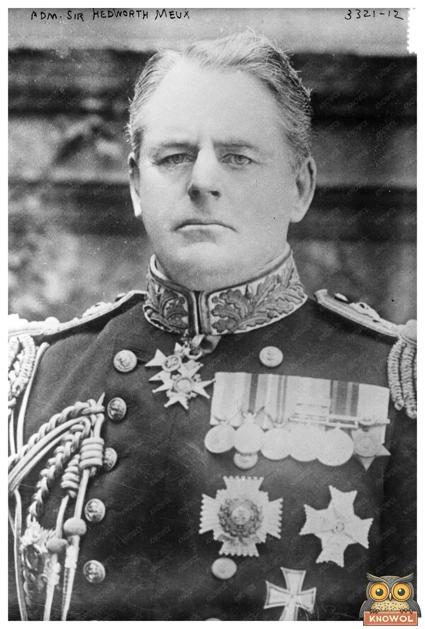 1915 Portrait of Admiral Sir Hedworth Meux in Uniform