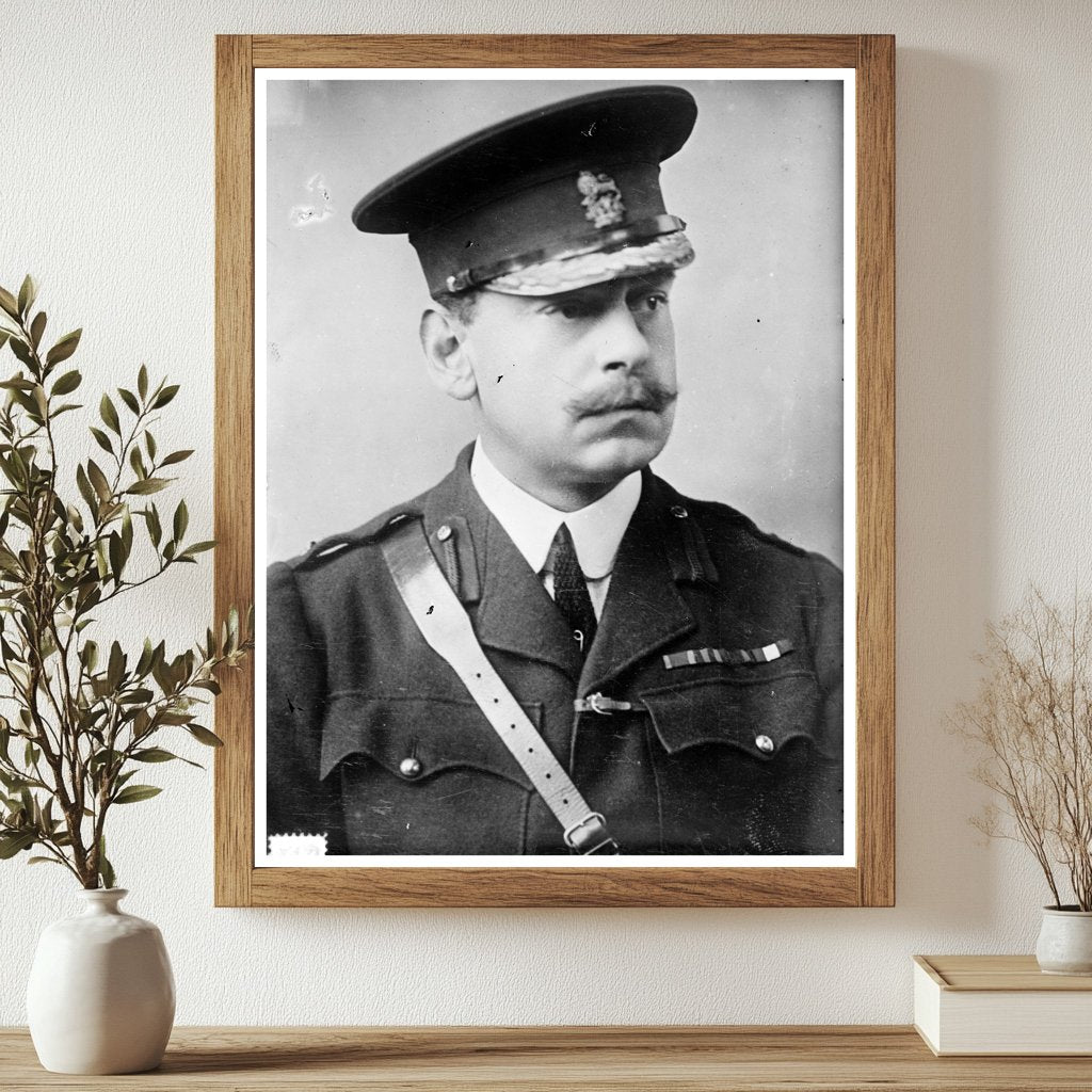 Historic Gen. Sir P.W. Chetwode Print, Vintage Art