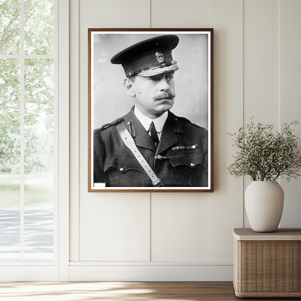 Historic Gen. Sir P.W. Chetwode Print, Vintage Art