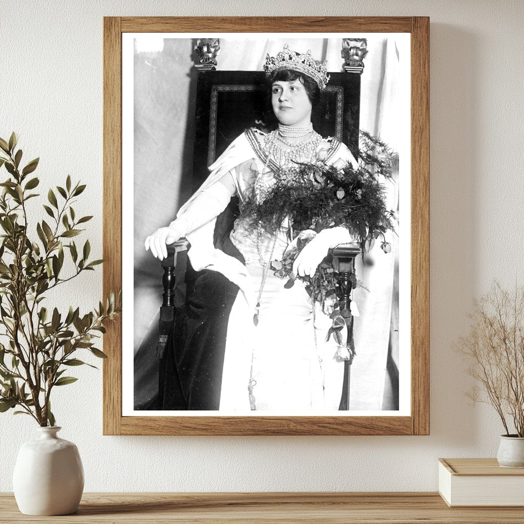Historic Lydia Eustis Print, Vintage Art