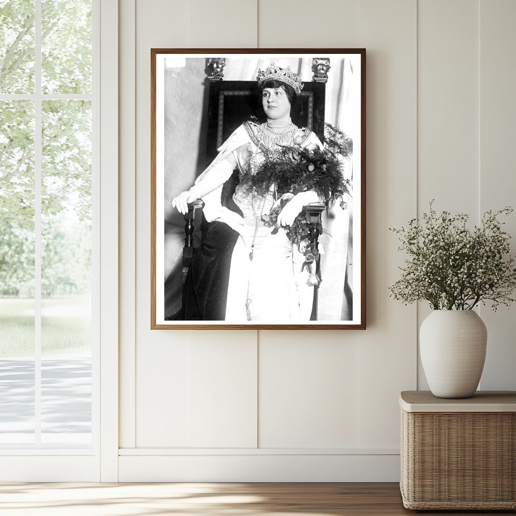 Historic Lydia Eustis Print, Vintage Art