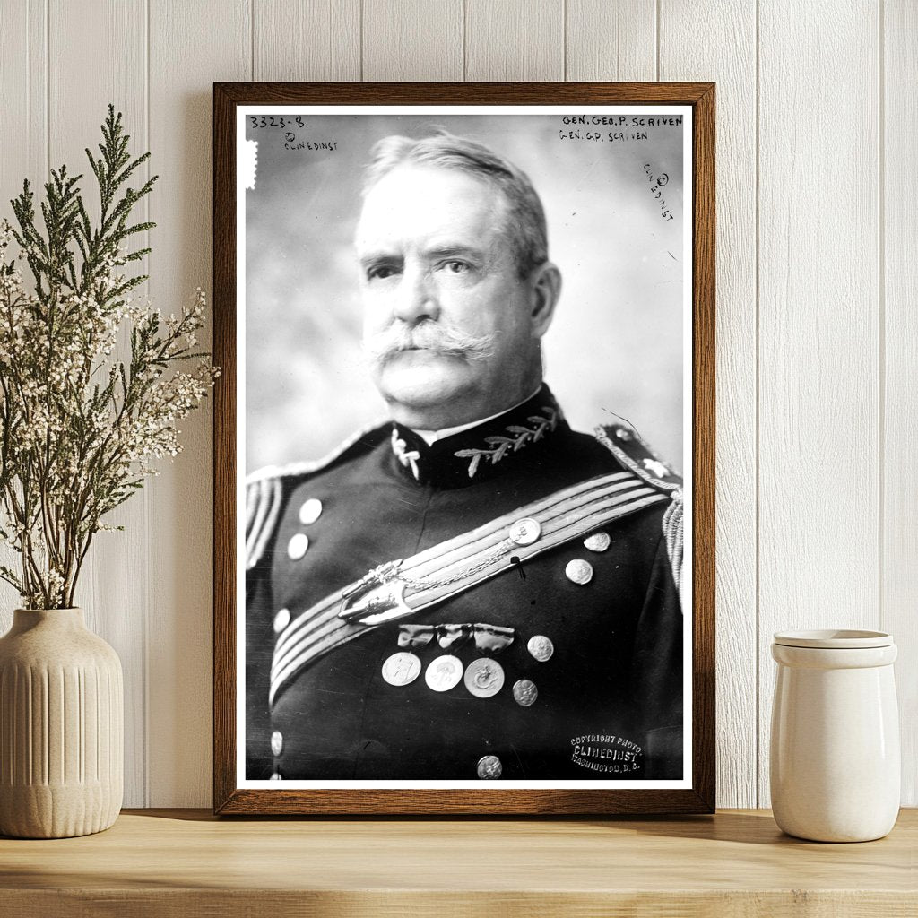 1915 Portrait of General George P. Scriven in Uniform