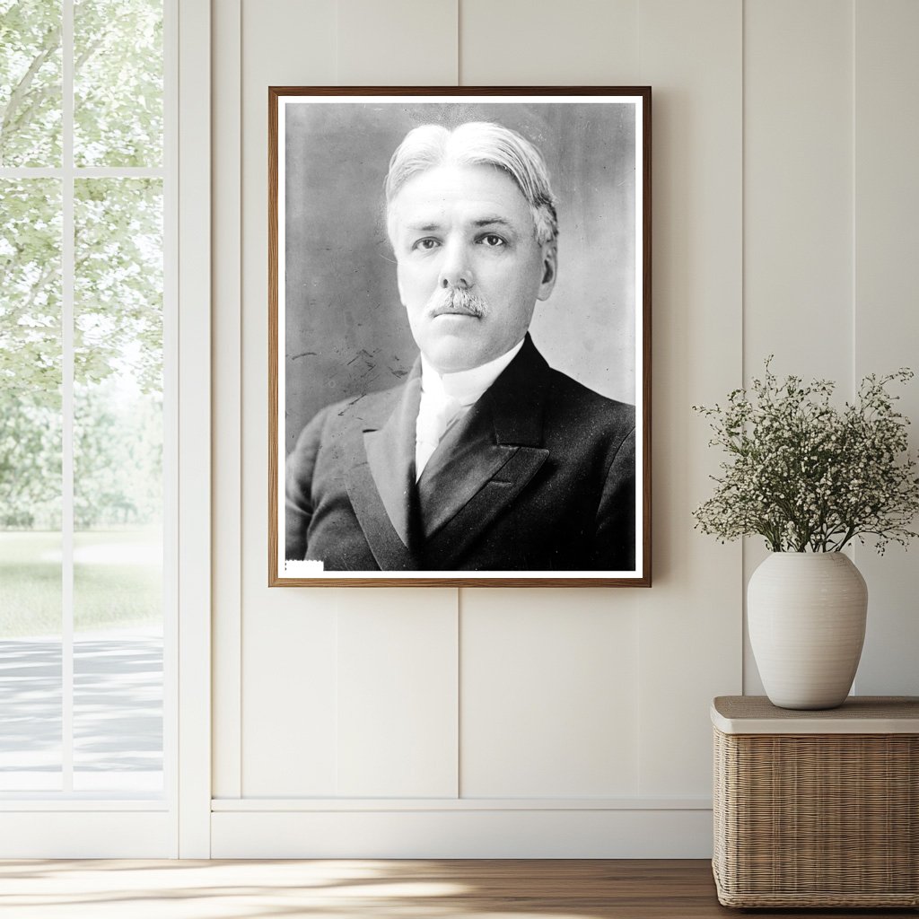 Historic Dr. N.D. Hillis Print, Vintage Art