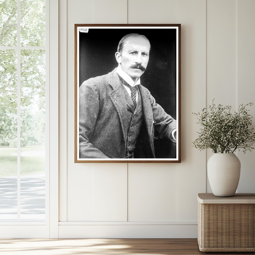 Historic Lord Milner Print, Vintage Art