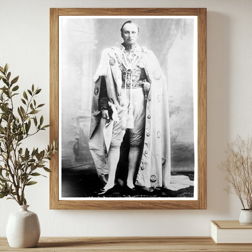 Historic Lord Curzon Print, Vintage Art
