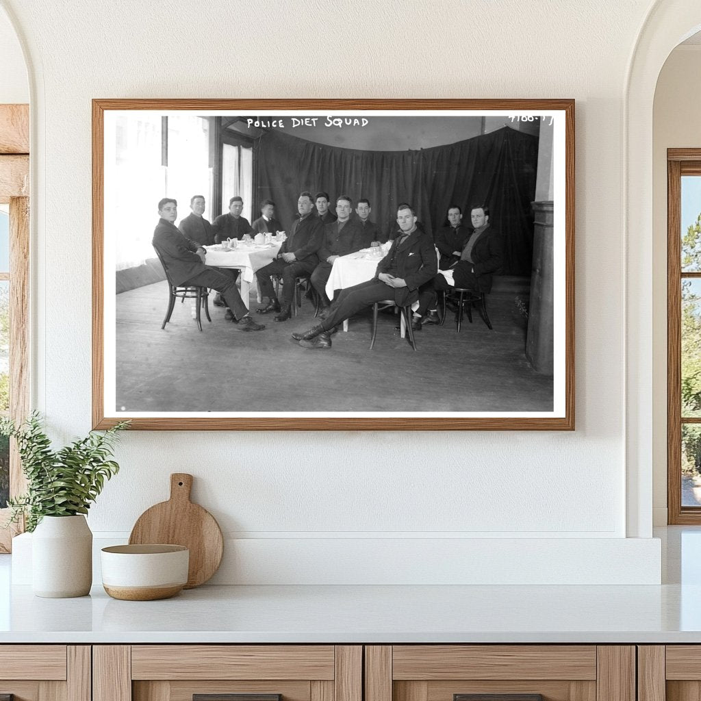 1917 Police Diet Squad: Pioneering Public Health Efforts