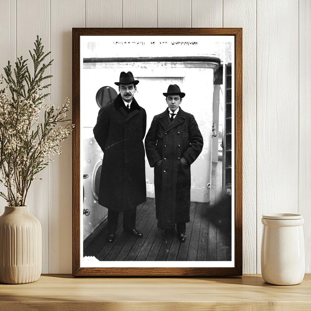 1917 Friendship: Tarnowski & von Summaruga Portrait
