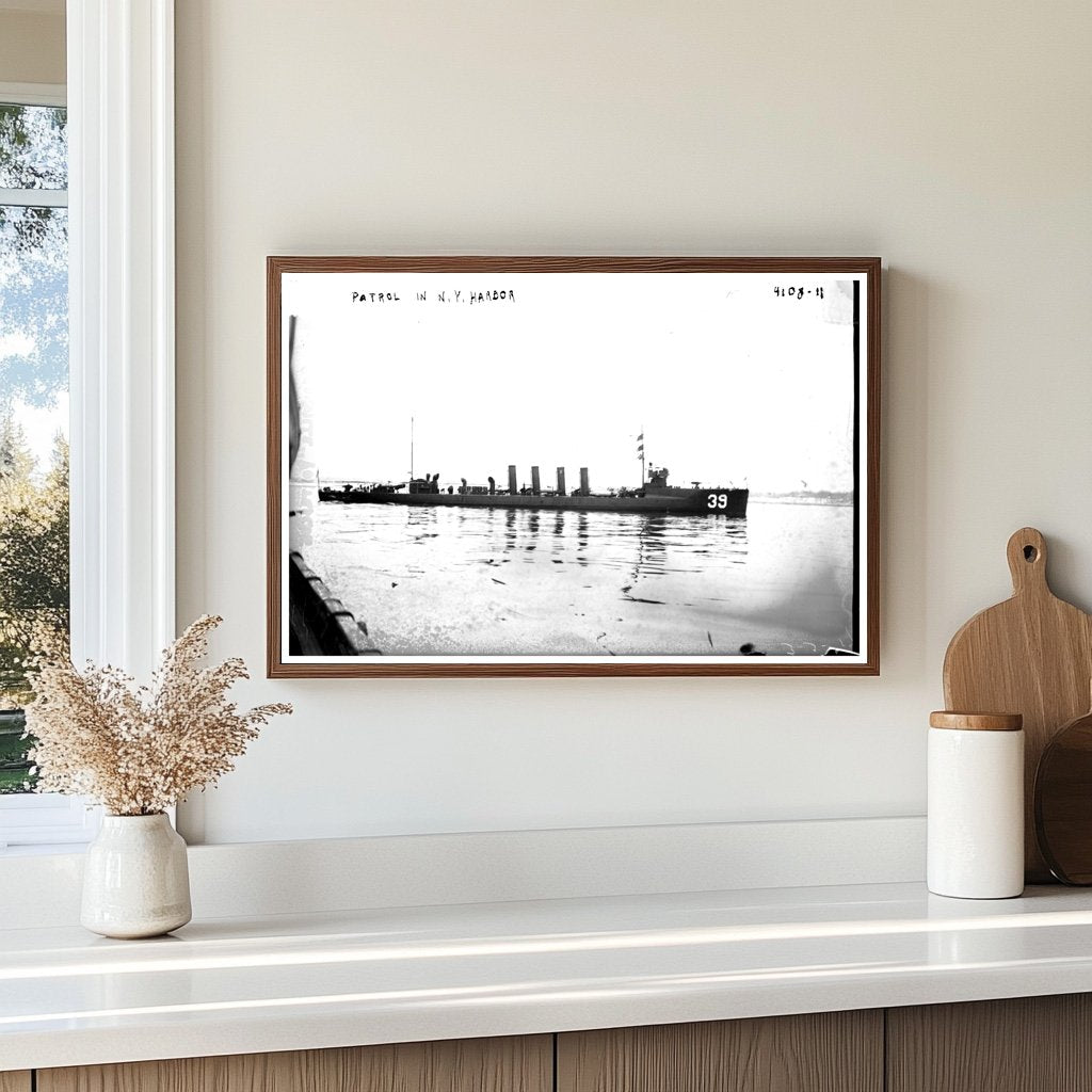 Vibrant Maritime Patrols in Historic New York Harbor