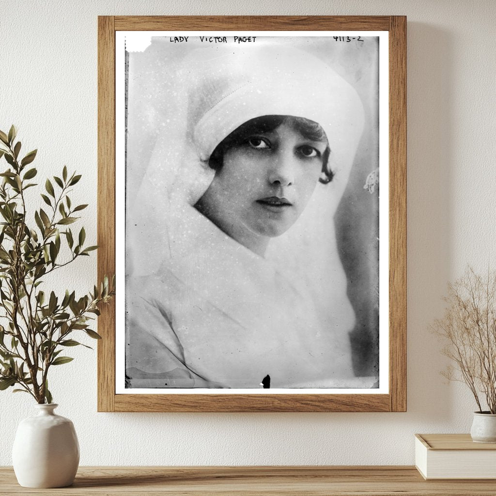 Historic Lady Victor Paget Print, Vintage Art