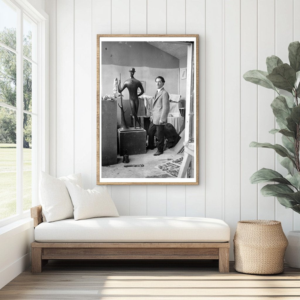 1919 Portrait of a Revolutionary Modernist Sculptor