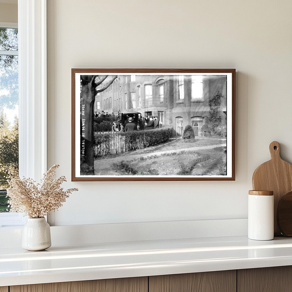 1917 Dewey House Funeral: A Reflection on Grief