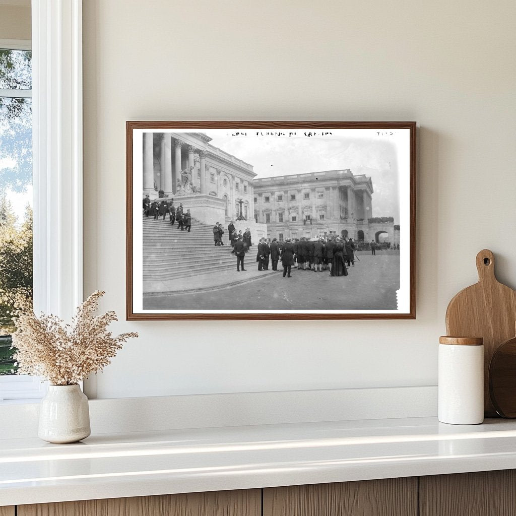 1917 Capitol Tribute: Admiral Deweys Funeral