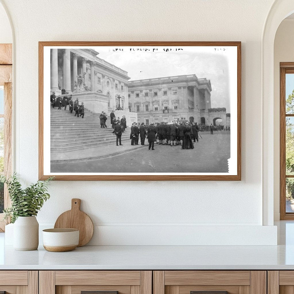 1917 Capitol Tribute: Admiral Deweys Funeral