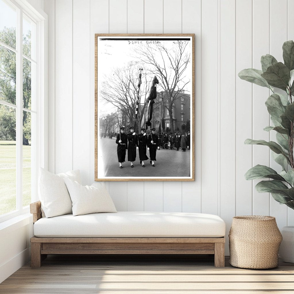 1917 Admiral Dewey Funeral: A Historic Farewell