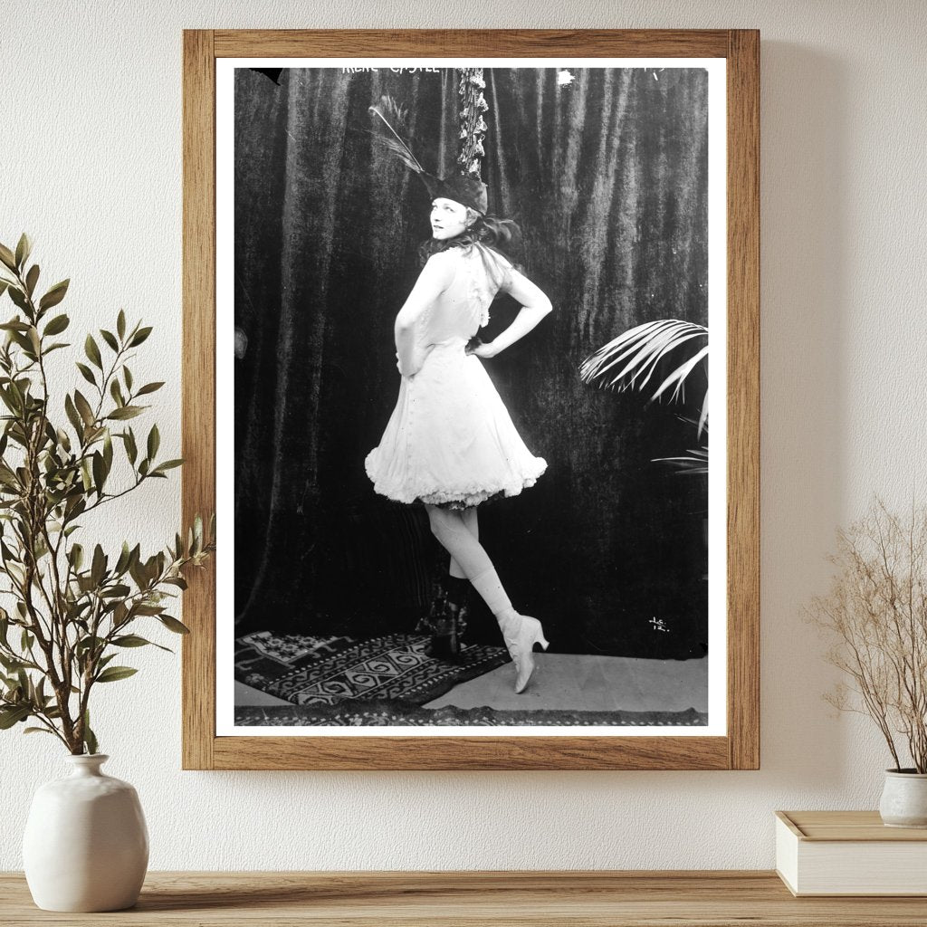 Historic Irene Castle Print, Vintage Art