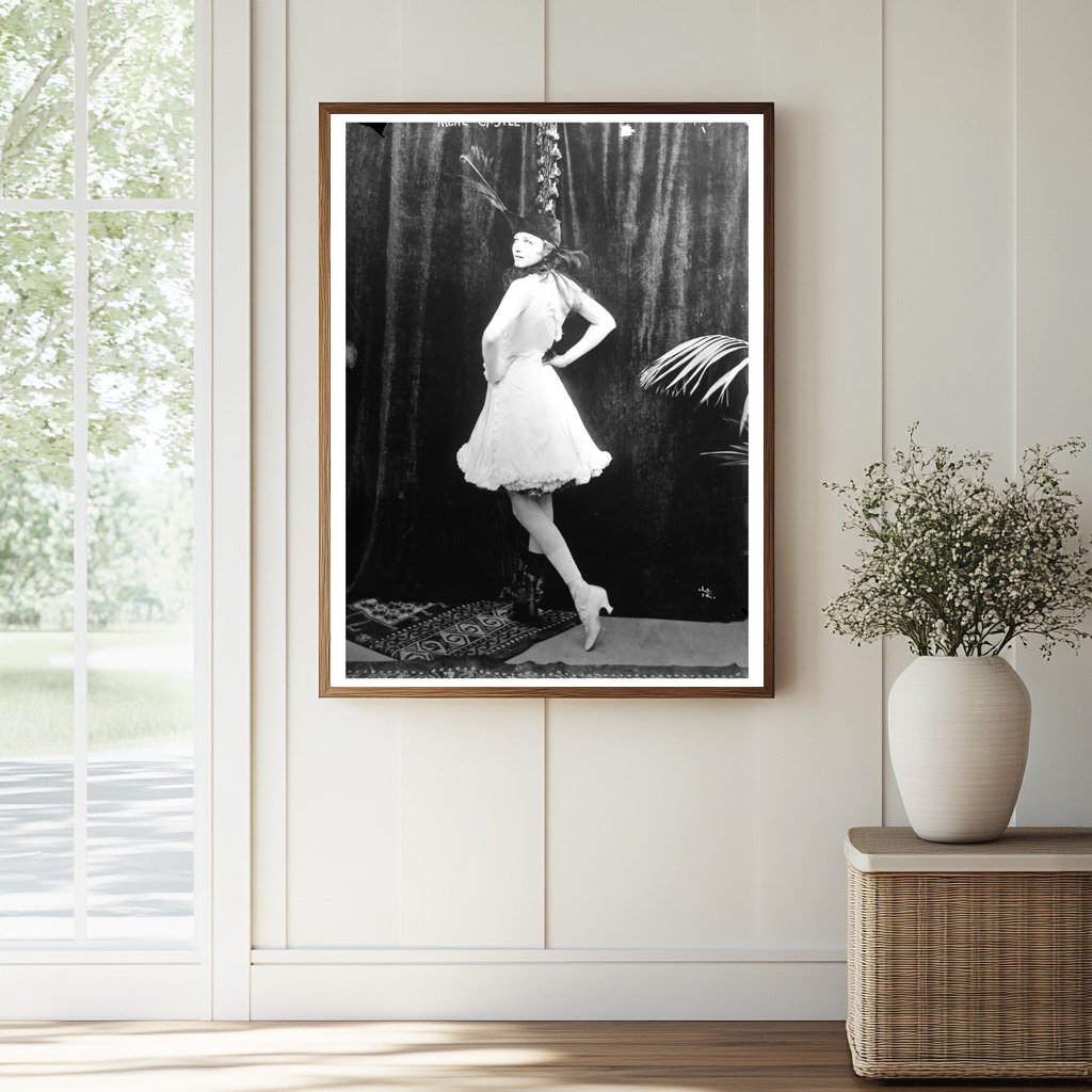 Historic Irene Castle Print, Vintage Art