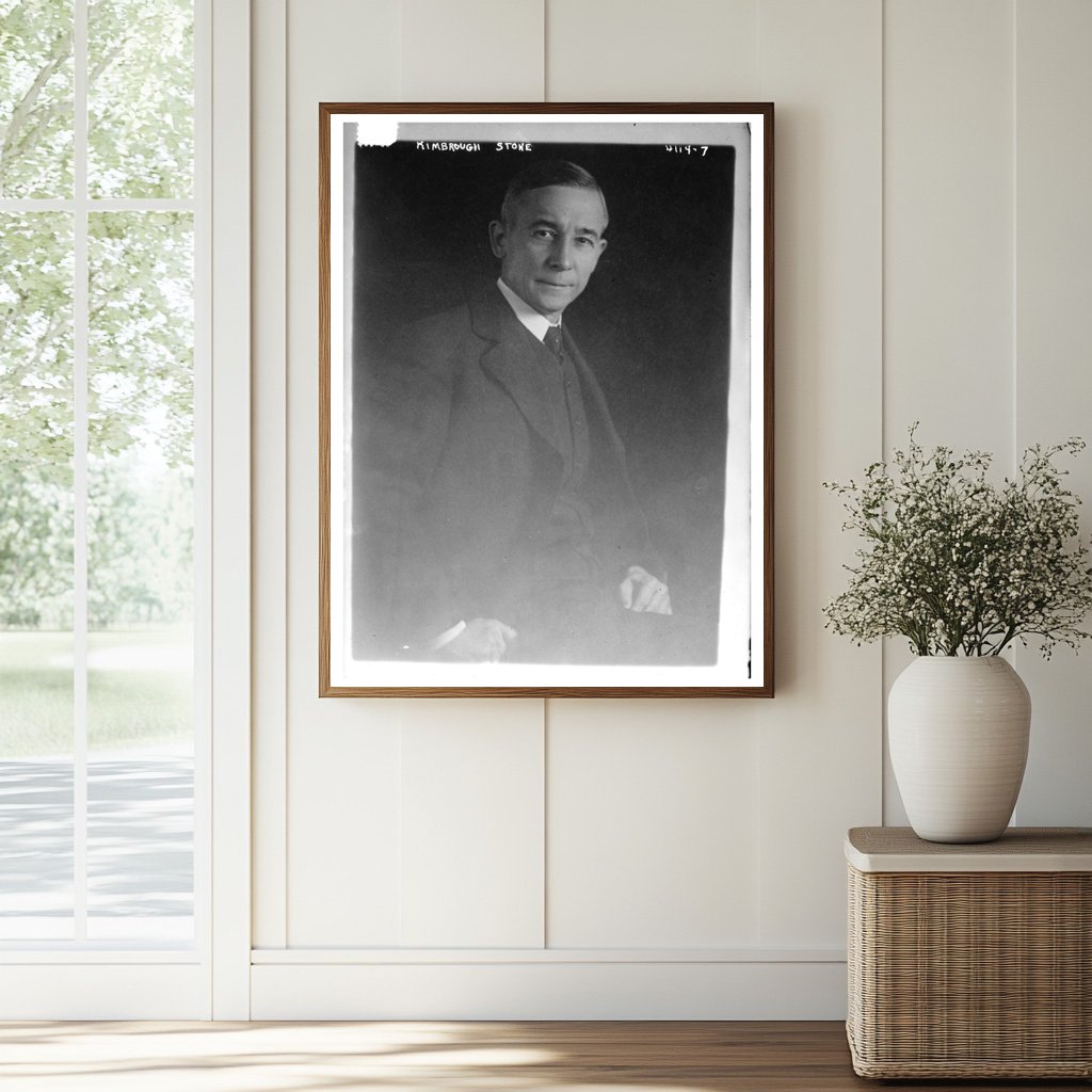 Historic Kimbrough Stone Print, Vintage Art