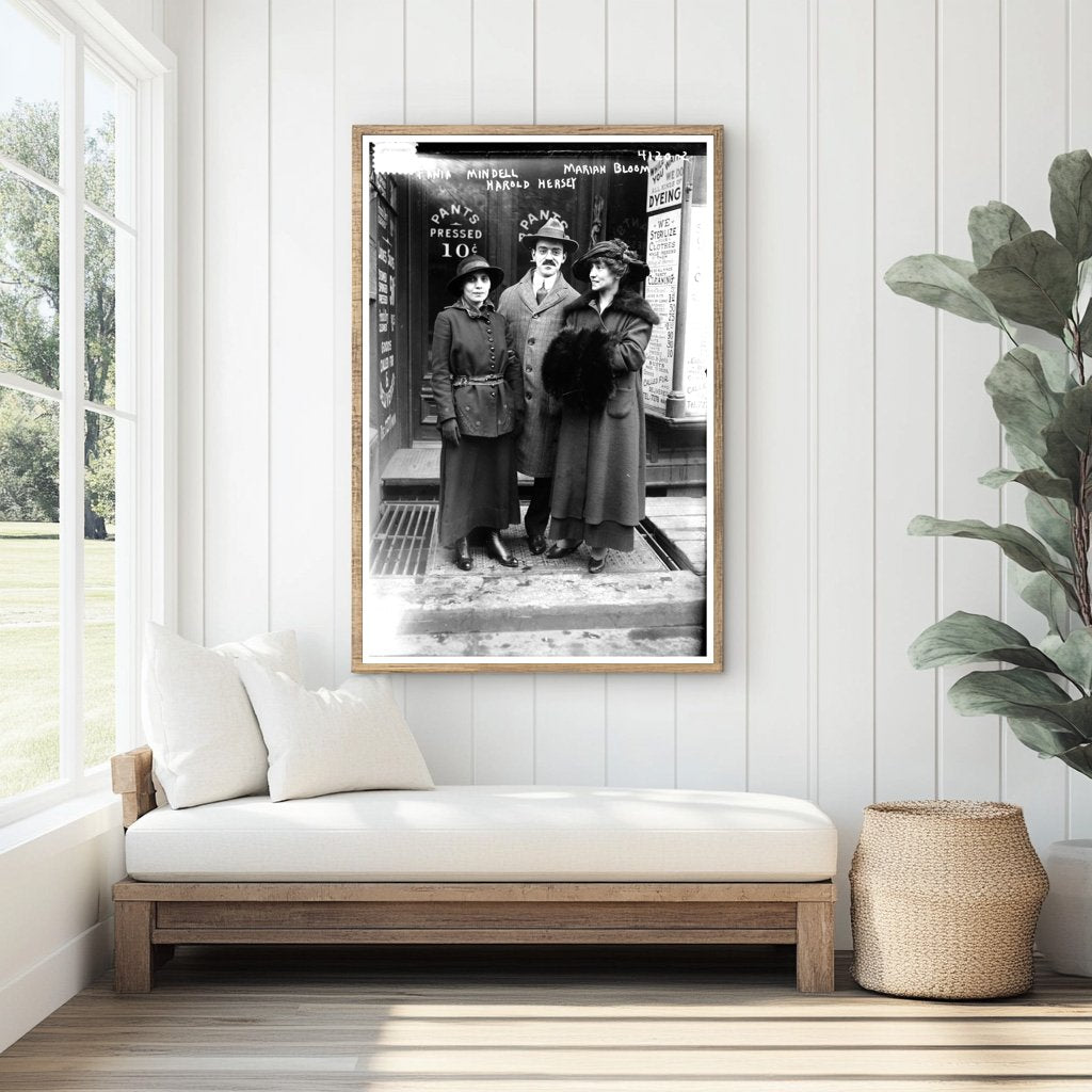 1917 Court Scene: Advocates at Kings County Trial