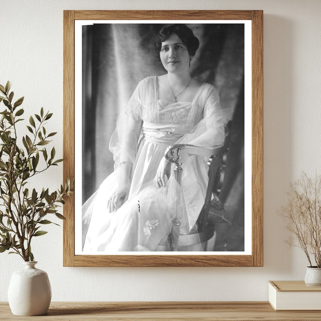 Historic Angela Castro Print, Vintage Art