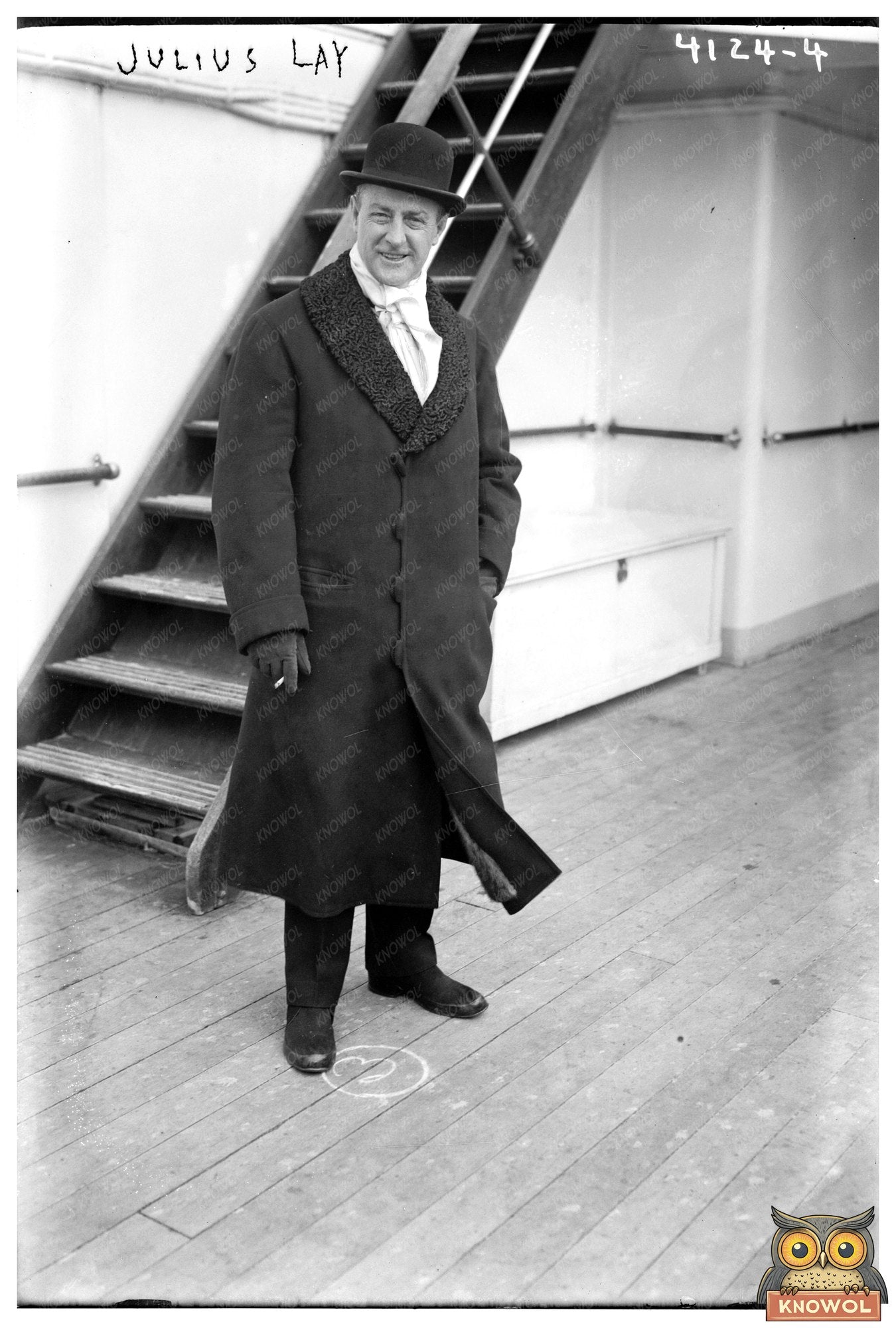 1917 Portrait of a Prominent Jewish Community Leader