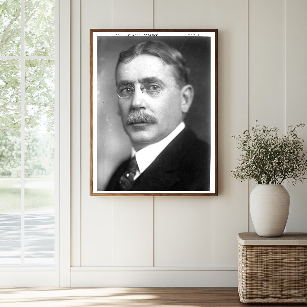 Historic Col. Chester Harding Print, Vintage Art