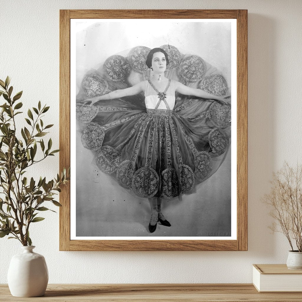 Historic Florence Walton Print, Vintage Art