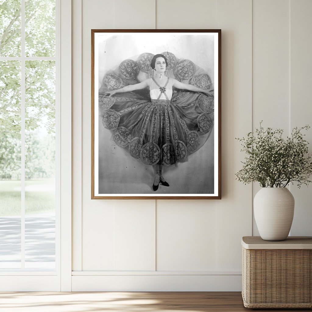 Historic Florence Walton Print, Vintage Art