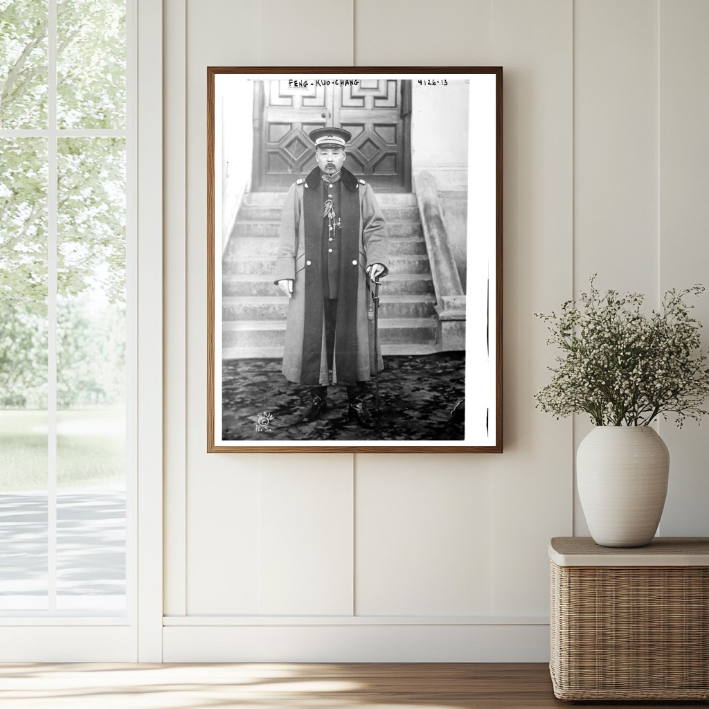 Historic Feng-Kuo-Chang Print, Vintage Art