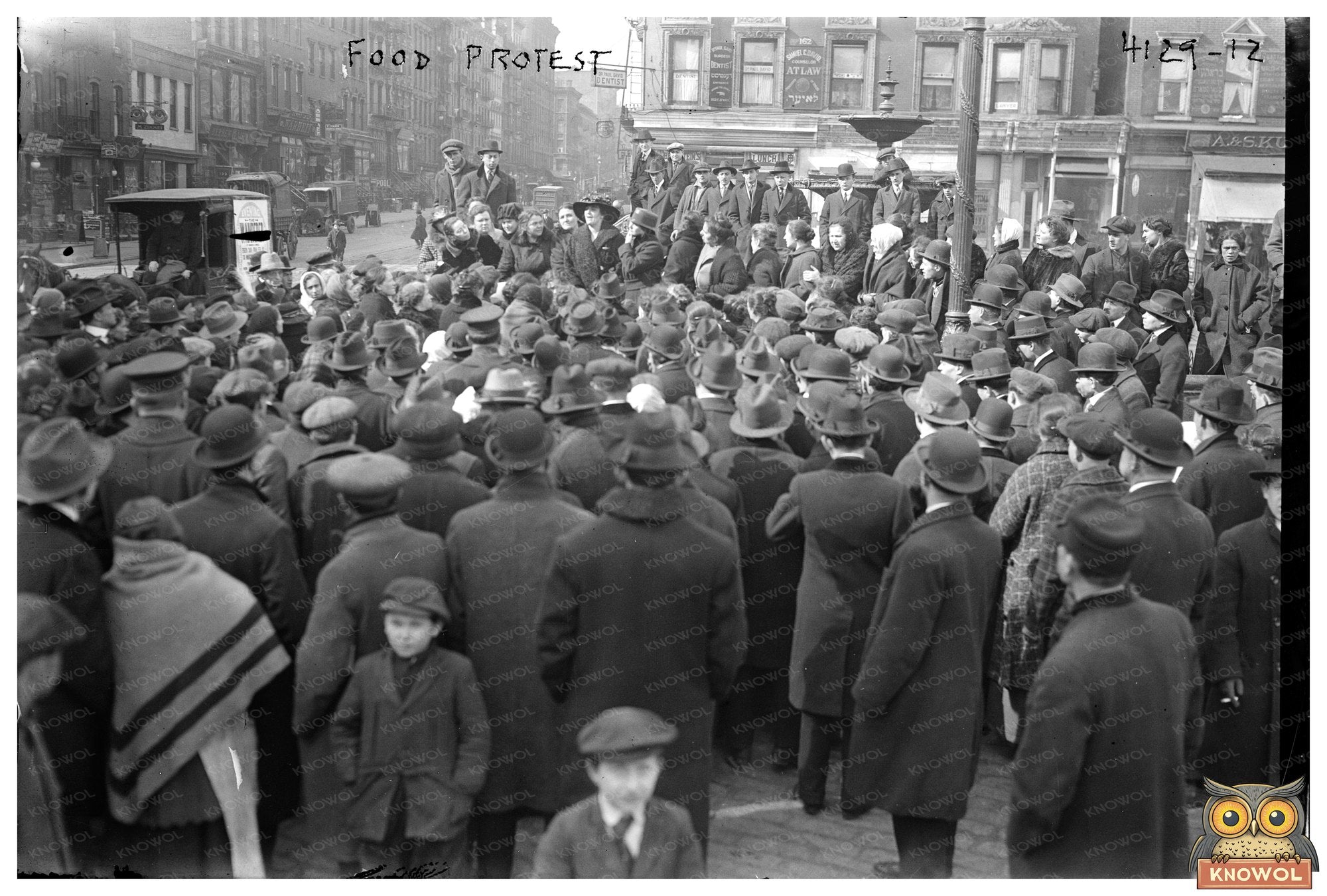 1917 NYC Food Protest: Voices Against Rising Prices