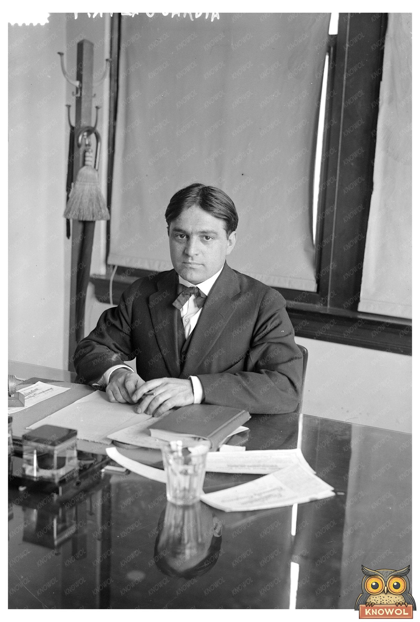 Historic 1917 Portrait of Future NYC Mayor La Guardia