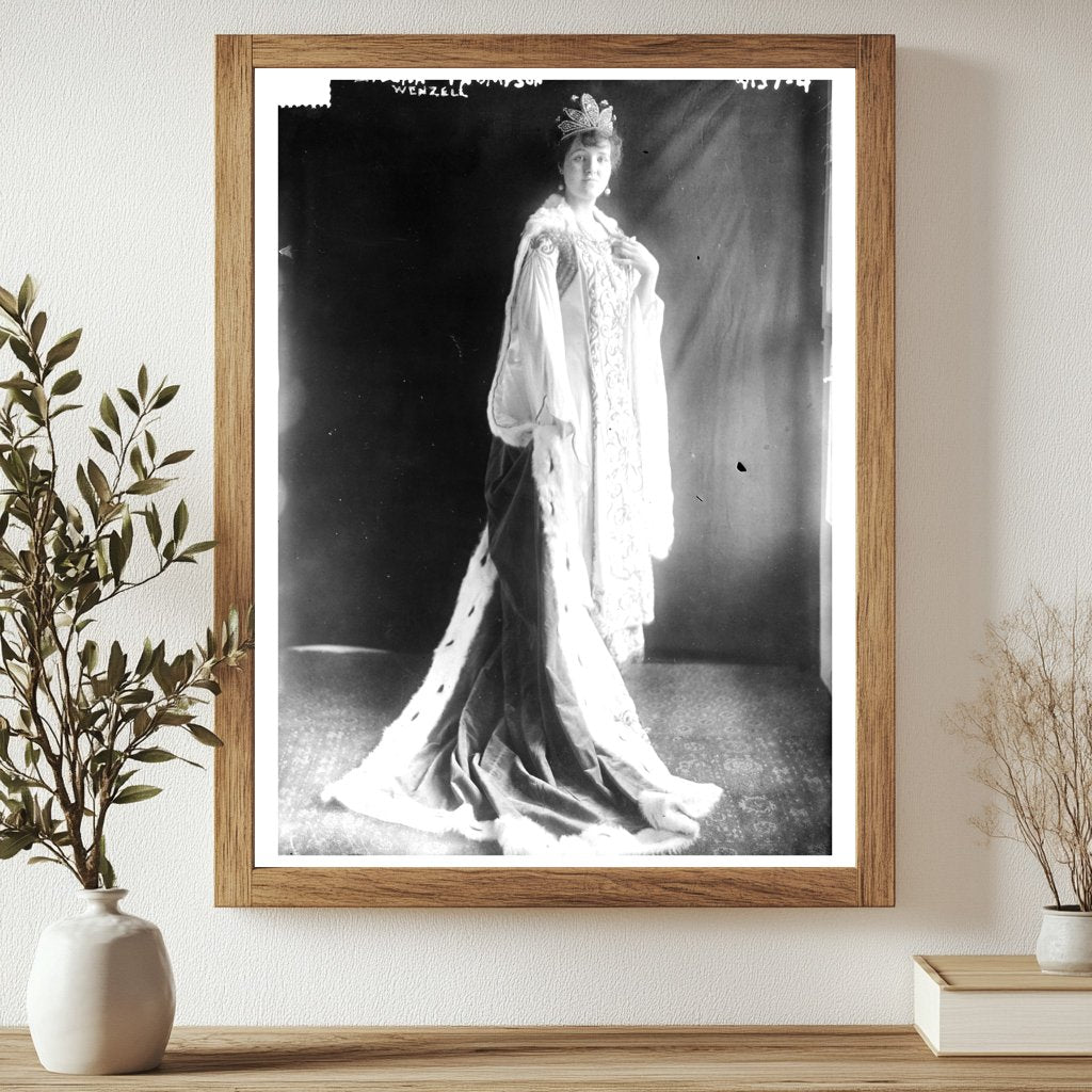 Historic Zillah Thompson Wenzell Print, Vintage Art