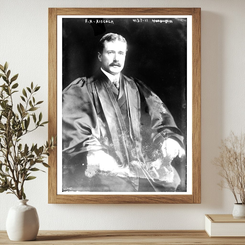 Historic F.H. Hiscock Print, Vintage Art
