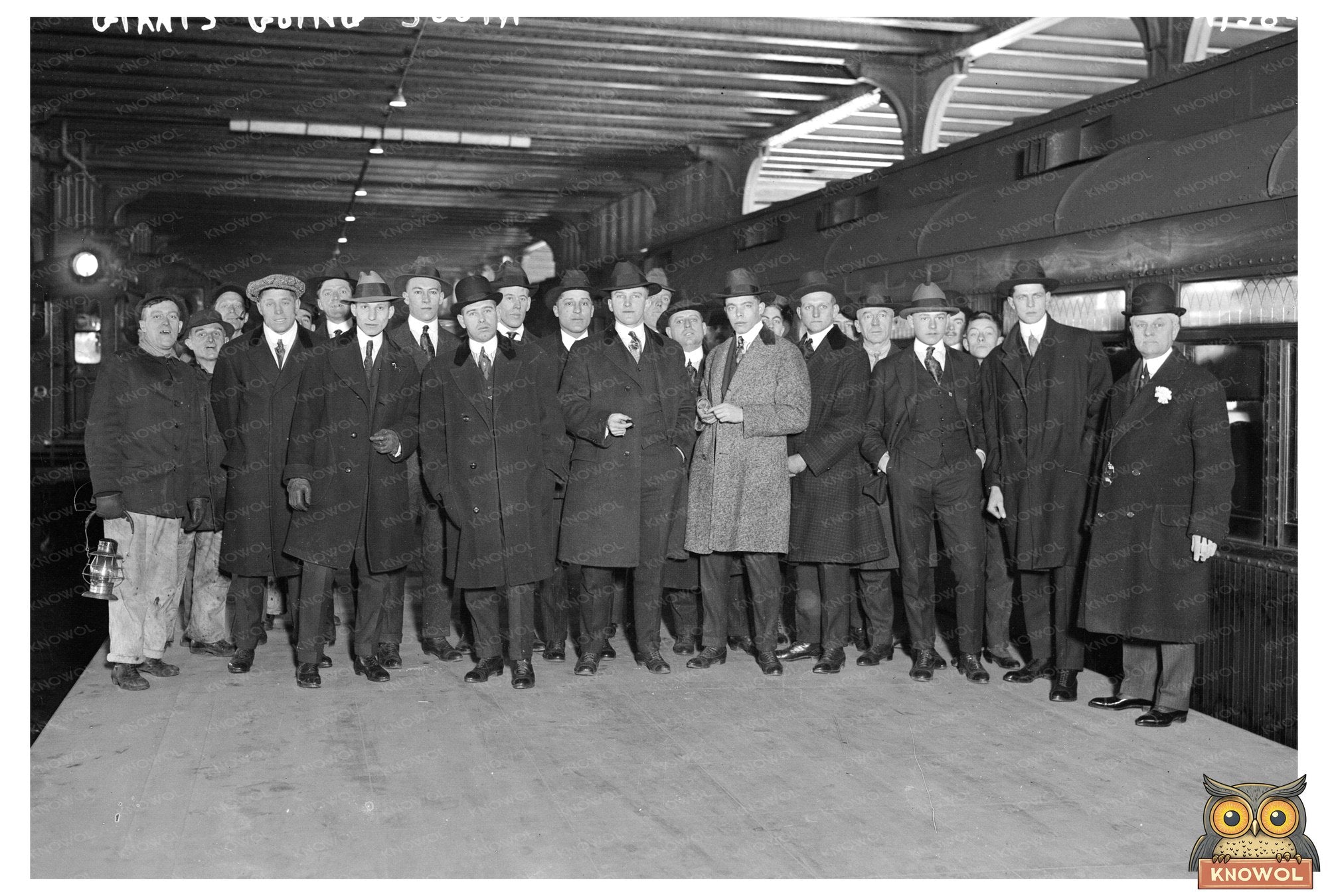 1917 Baseball Moment: Giants Headed South Adventure