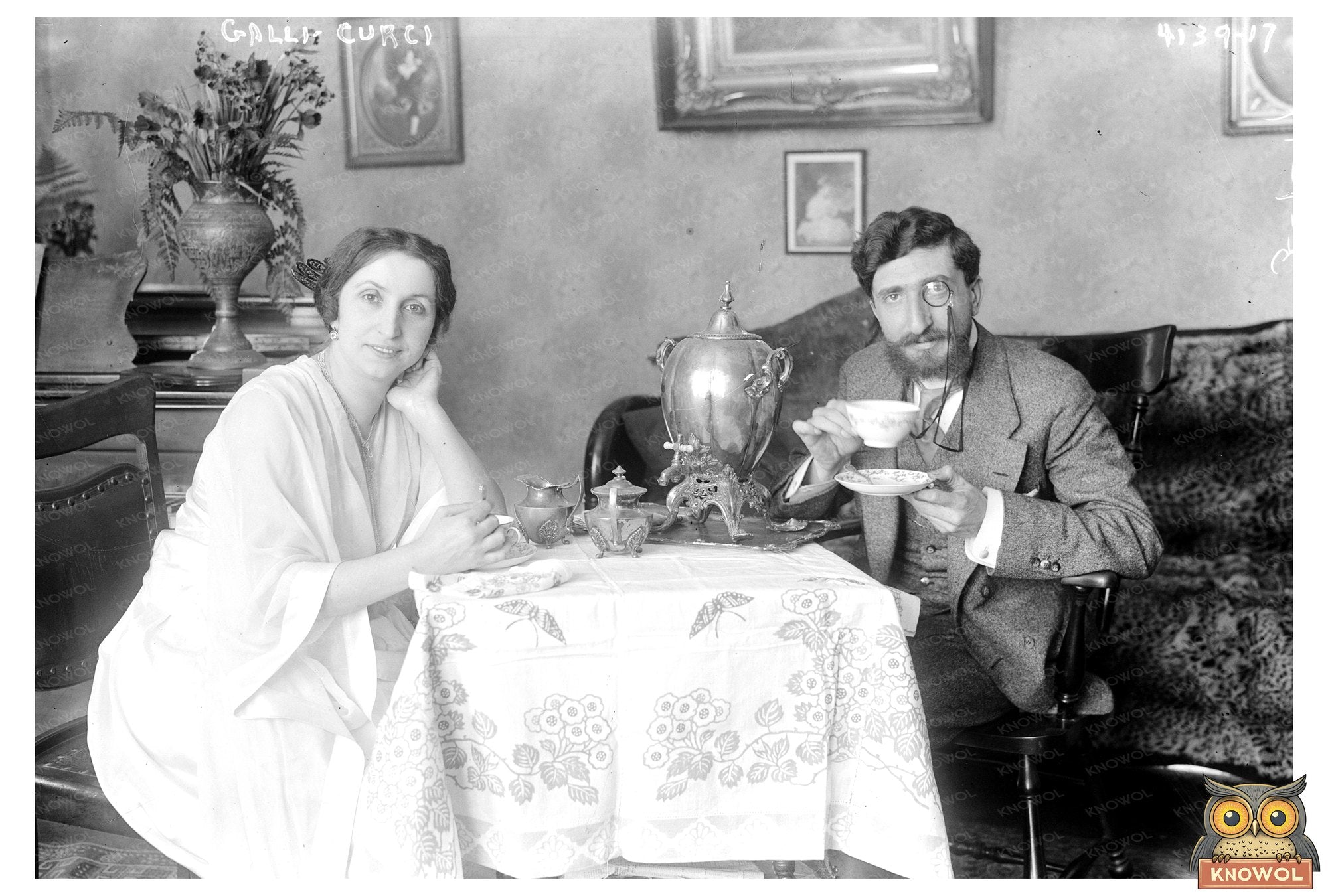 1917 Portrait of a Captivating Soprano Star