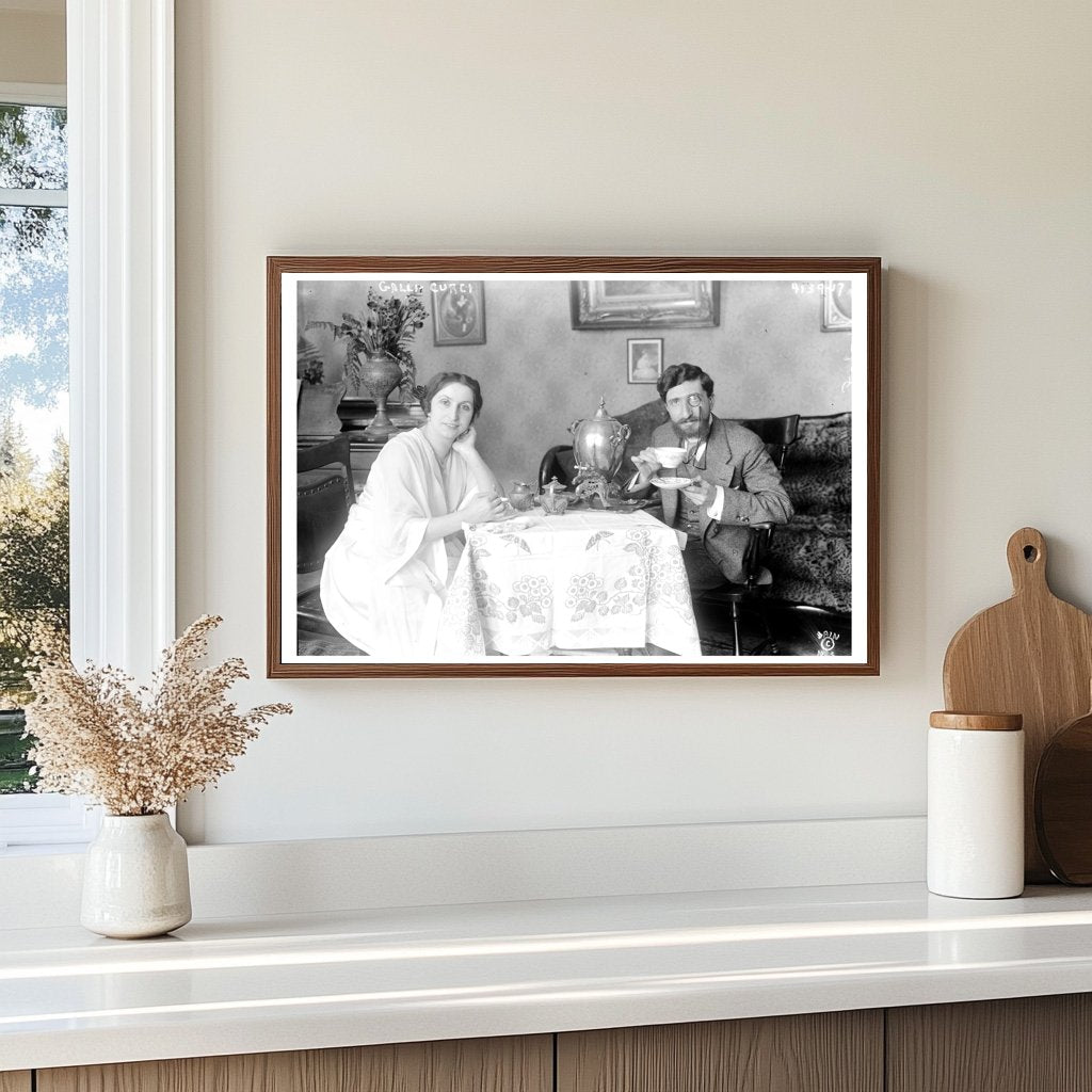 1917 Portrait of a Captivating Soprano Star