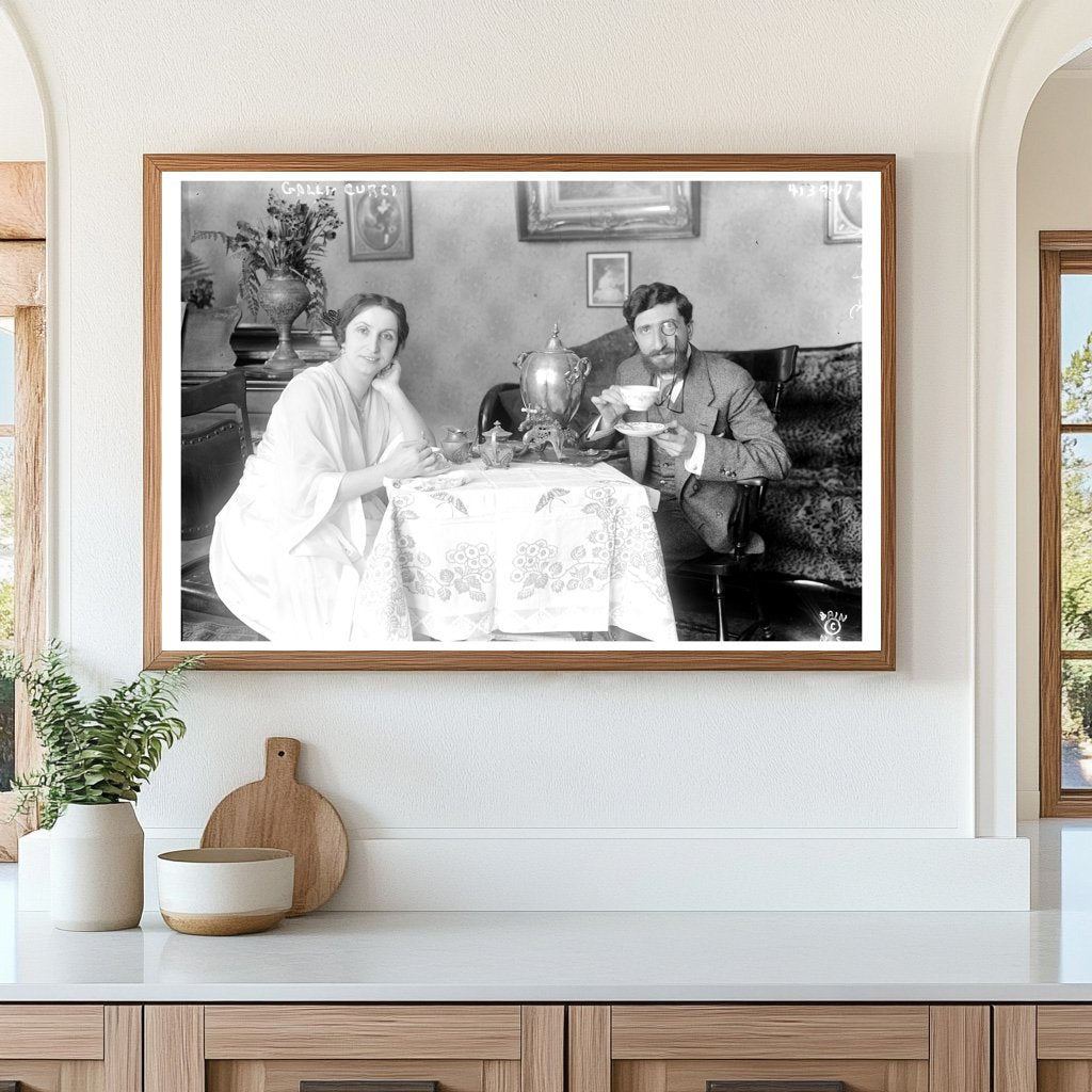 1917 Portrait of a Captivating Soprano Star