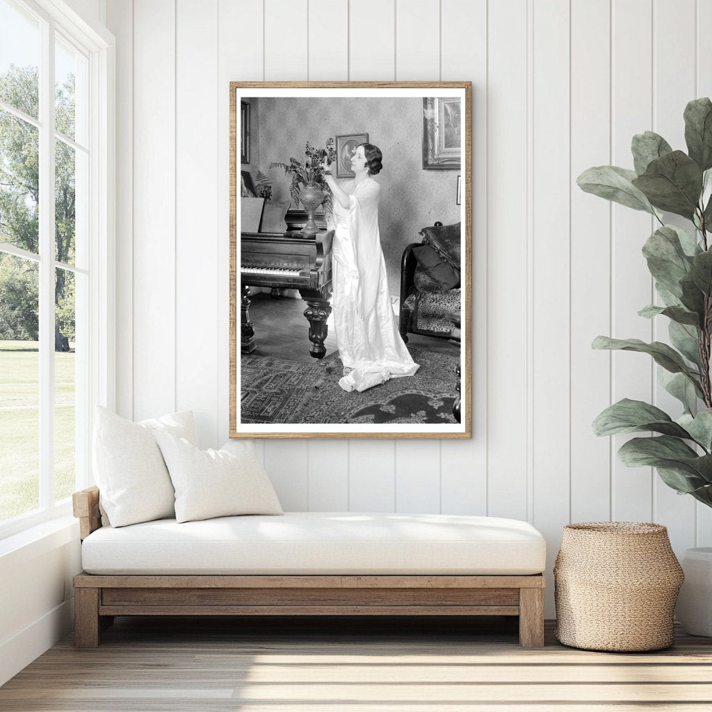 Historic Portrait of 1917 Soprano Galli-Curci