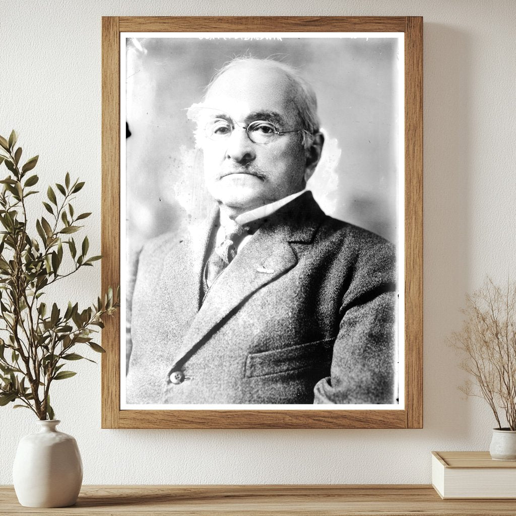 Historic Gen. F.D. Baldwin Print, Vintage Art