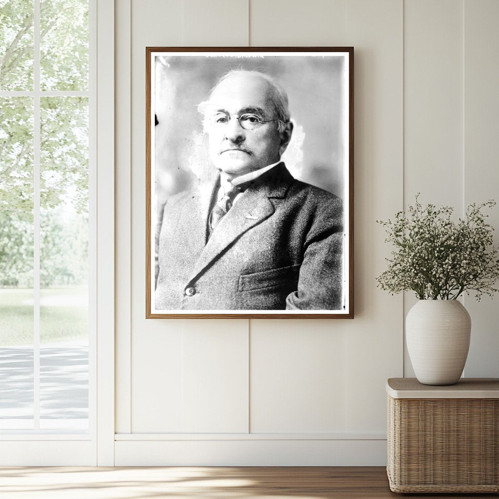 Historic Gen. F.D. Baldwin Print, Vintage Art