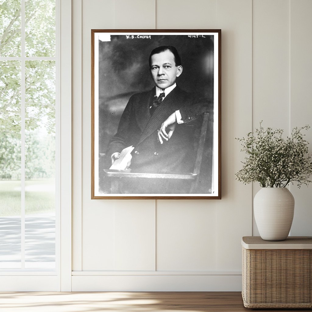 Historic W.B. Colver Print, Vintage Art