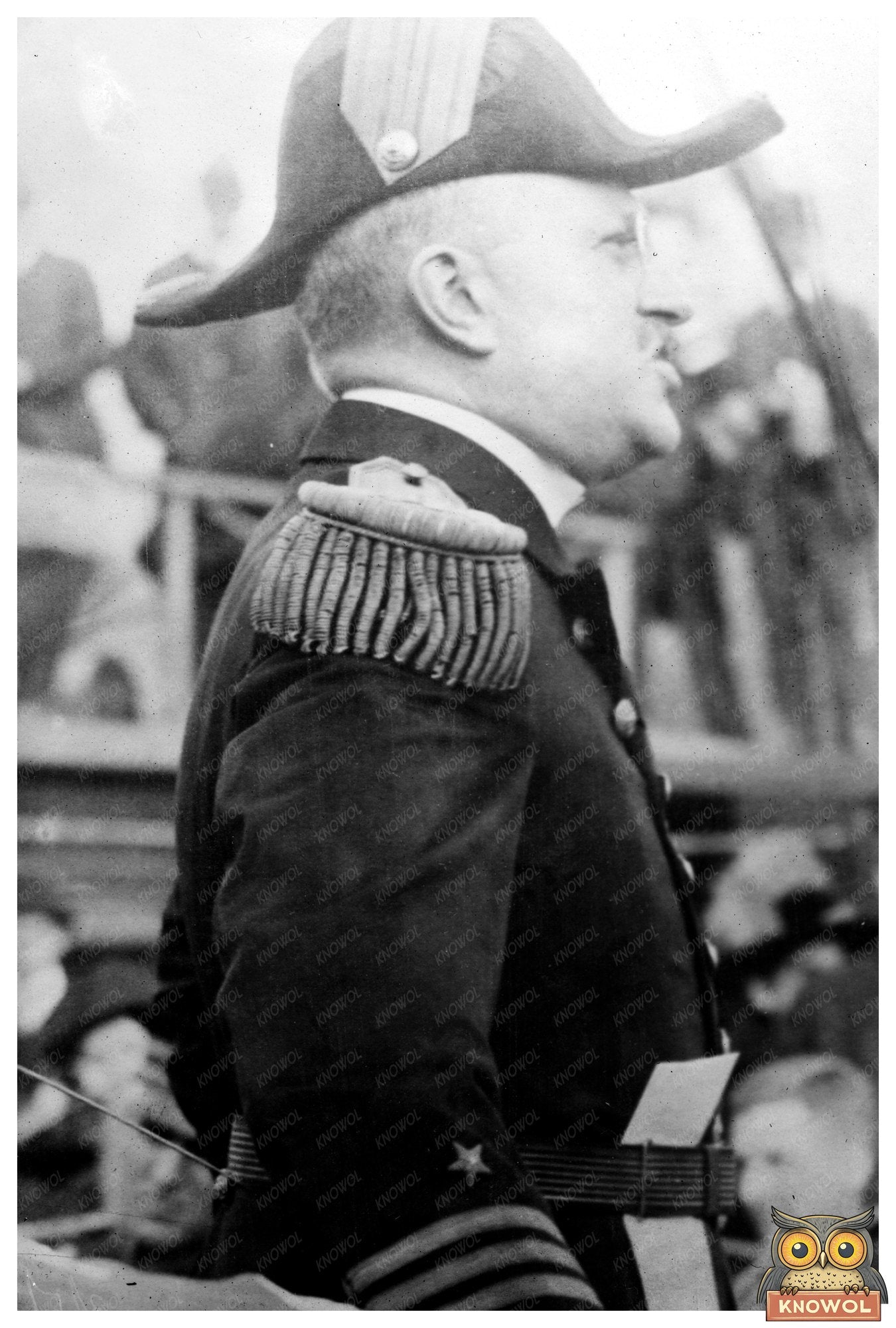 1915 Portrait of Admiral Charles L. Poor in Uniform