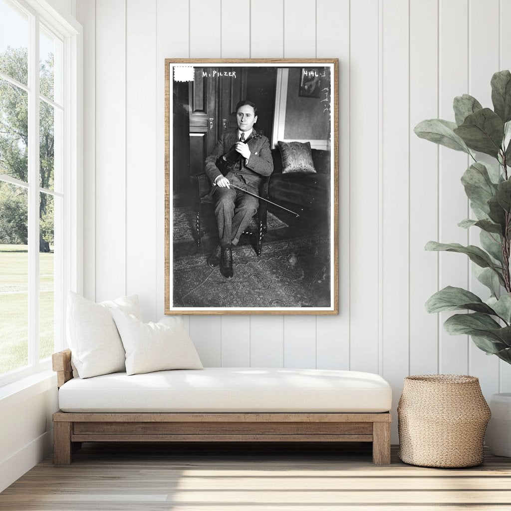 1917 Snapshot of American Life: Busy Urban Scene