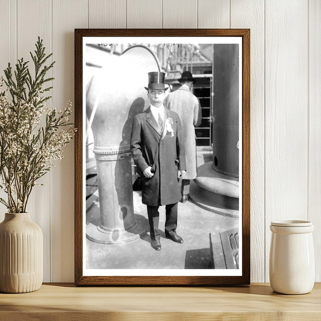 Early 20th Century American Business Pioneer Portrait