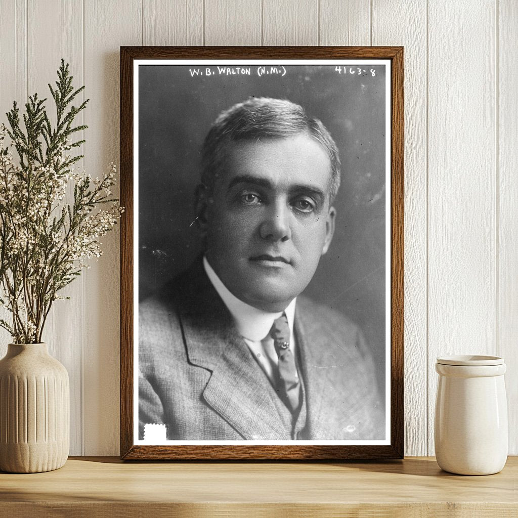 New Mexico Pioneer in Early 20th Century Portrait