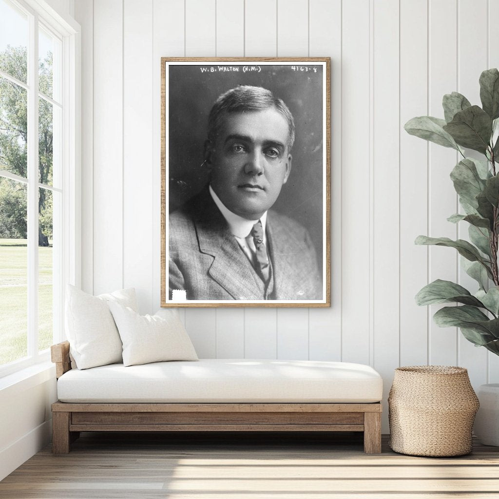 New Mexico Pioneer in Early 20th Century Portrait